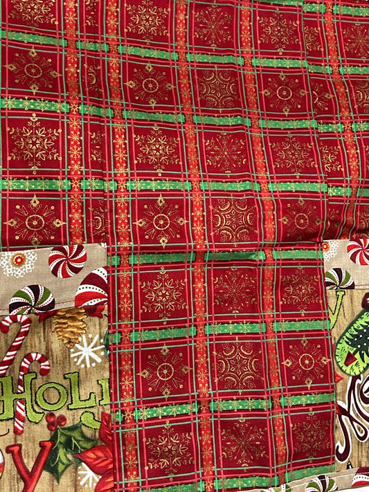 Christmas Candy Half Apron