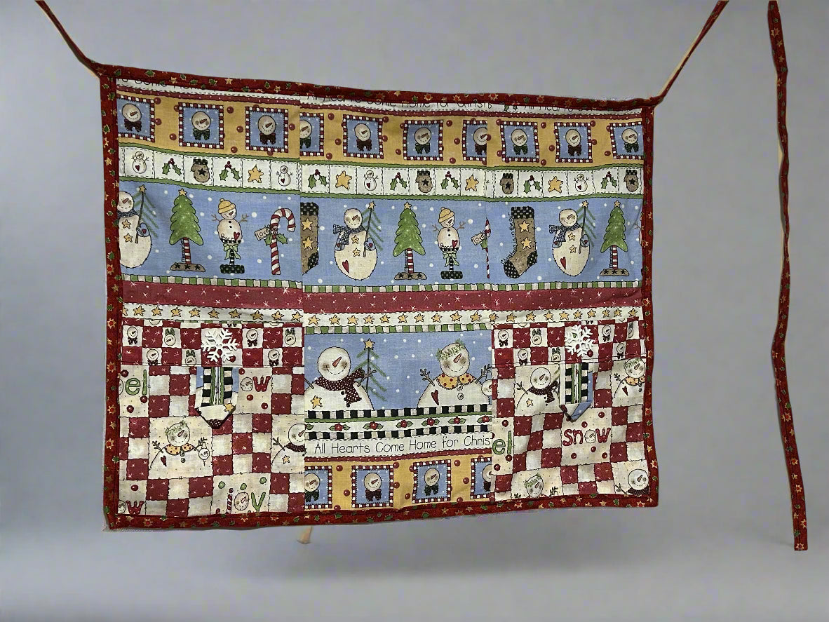 Snowman Half Apron