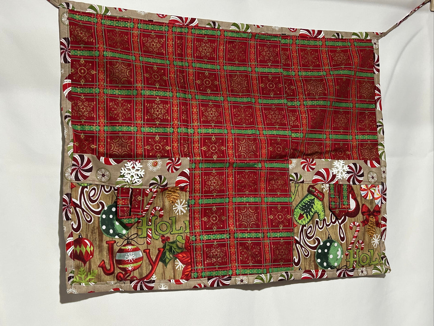 Christmas Candy Half Apron
