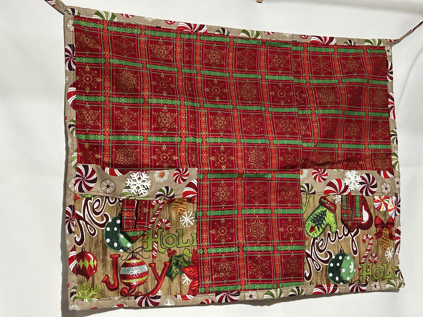 Christmas Candy Half Apron
