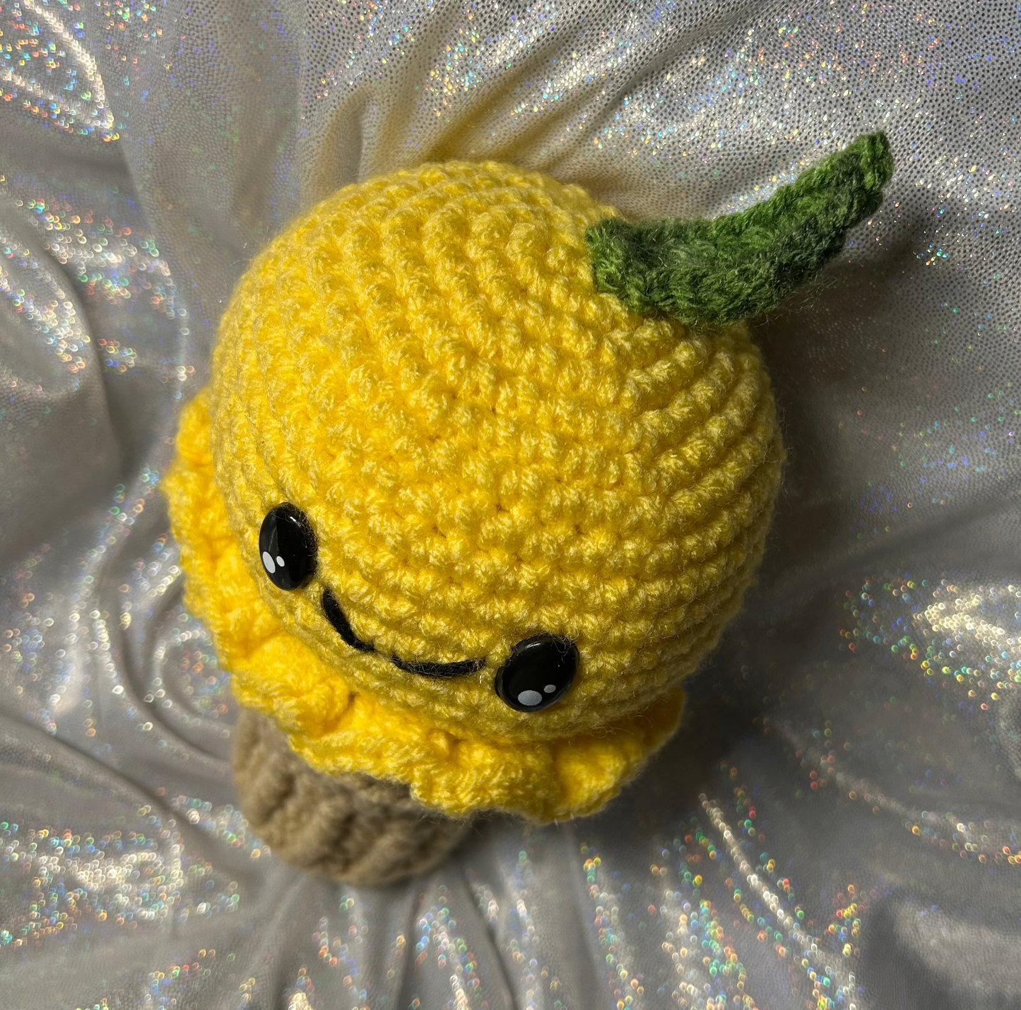 Lemon Ice Cream Cone