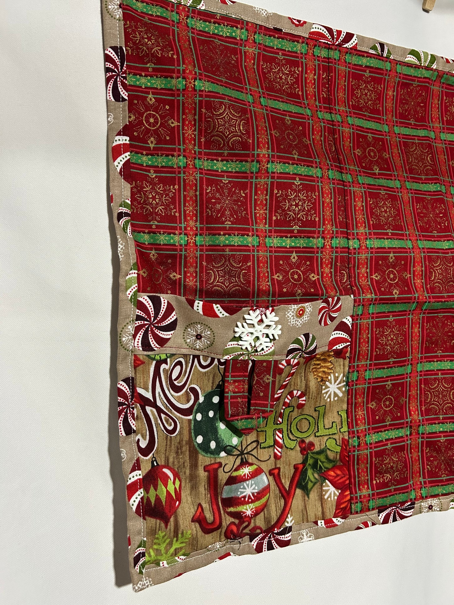 Christmas Candy Half Apron